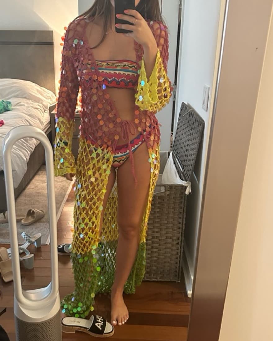 Colorful Beach Coverup  - Image 3
