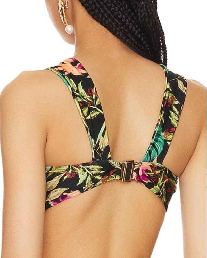 Pat Bo Tropicalia Halter Bikini/crop Top - Image 3