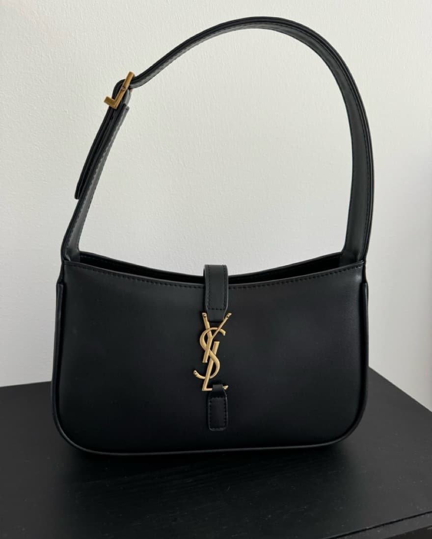 Black YSL Hobo Bag - Image 1