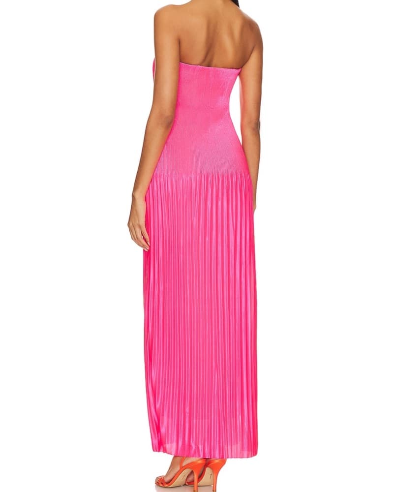NBD Pink Maxi Dress - Image 3
