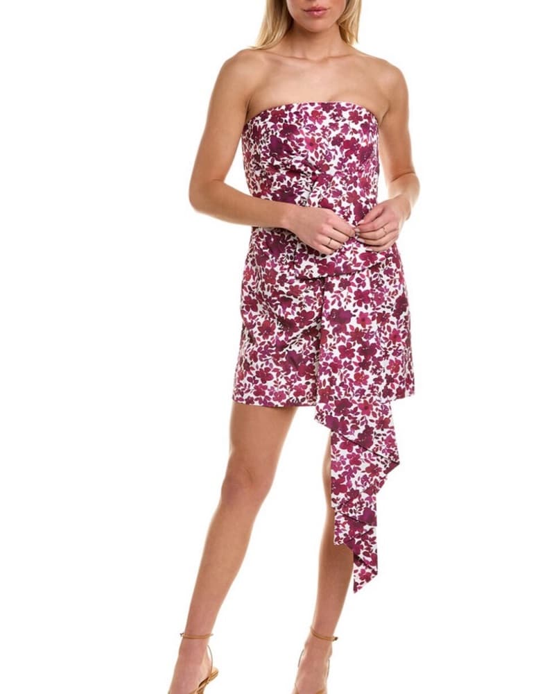 AMUR Leith Strapless Mini Dress - Image 1