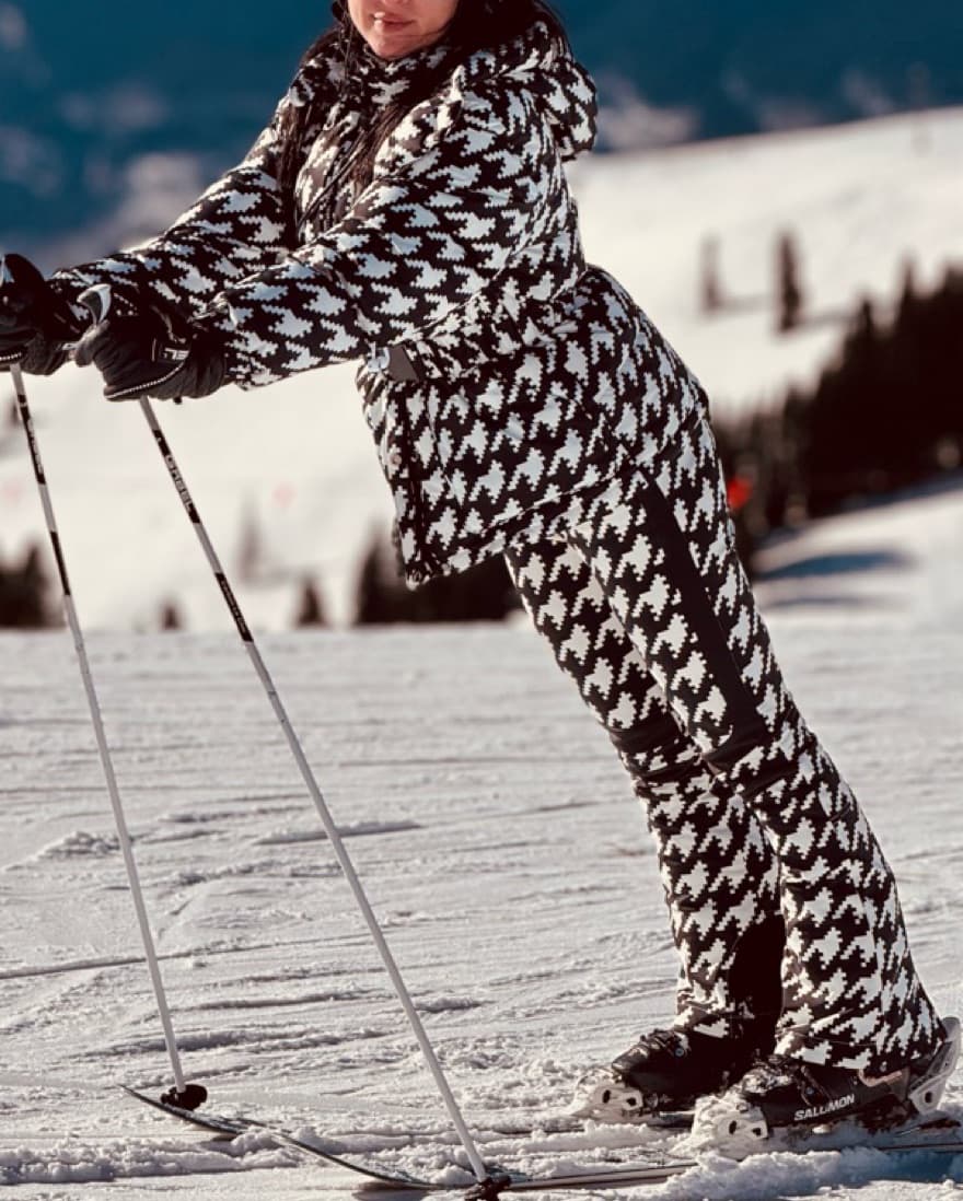 Perfect Moment Houndstooth Ski Set - Image 2