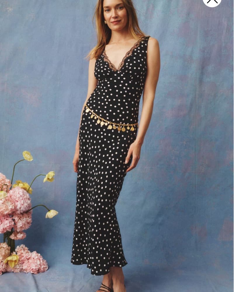 Polkadot Maxi Dress - Image 3