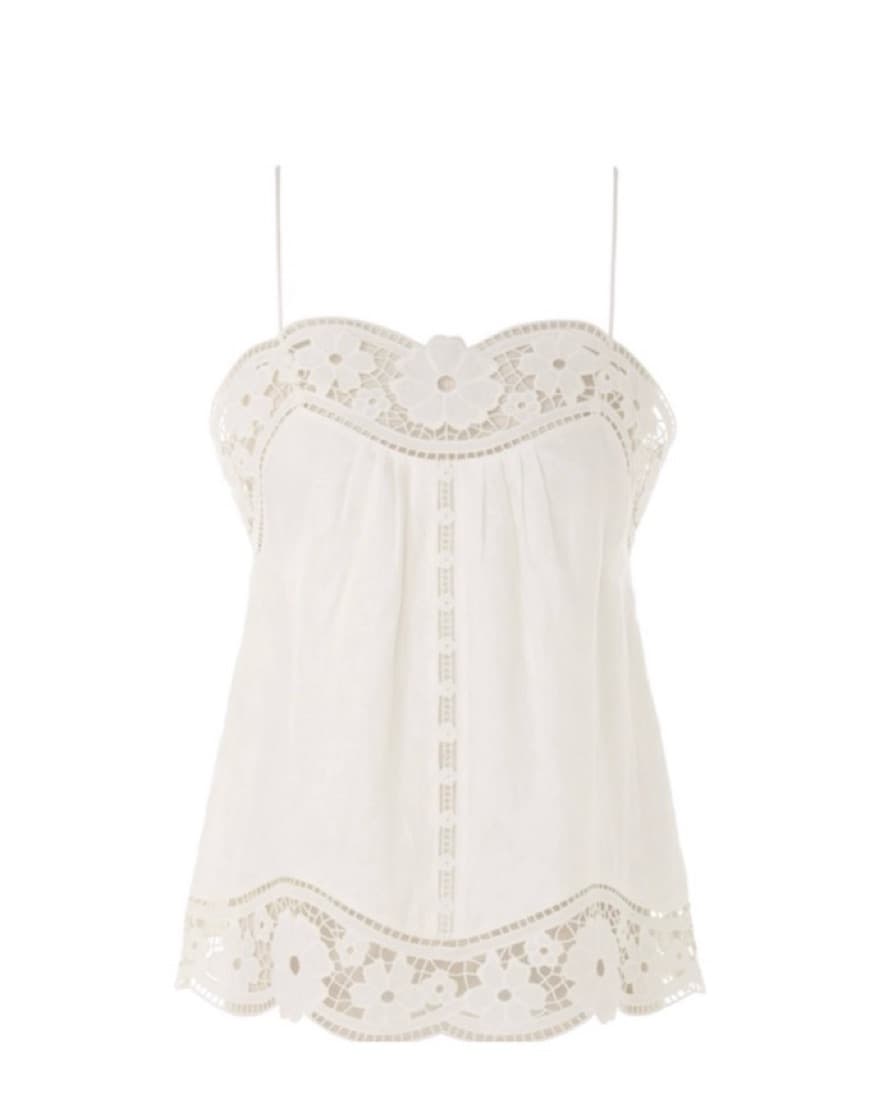 Zimmermann August Broderie Tank - Image 1