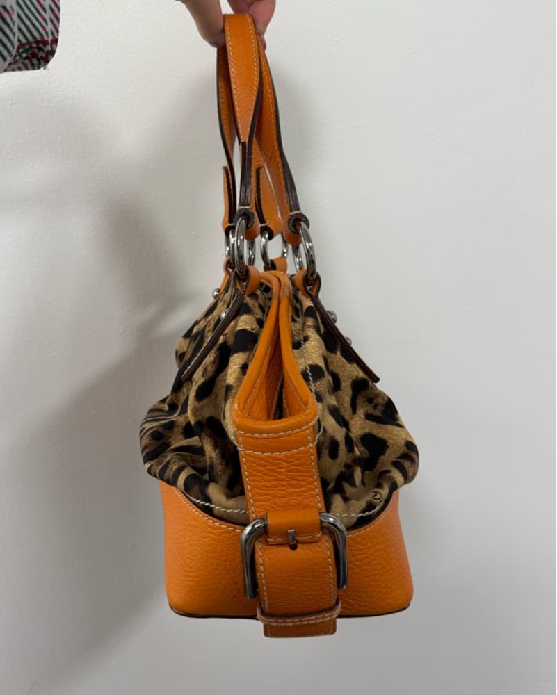 Vintage Dolce & Gabanna Leopard Bag - Image 4
