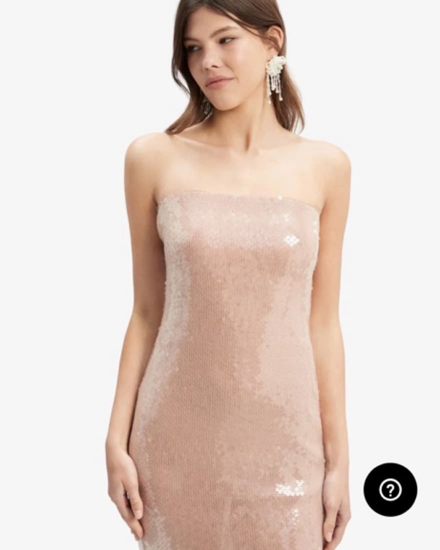 Bardot Sequin Dress - Image 3
