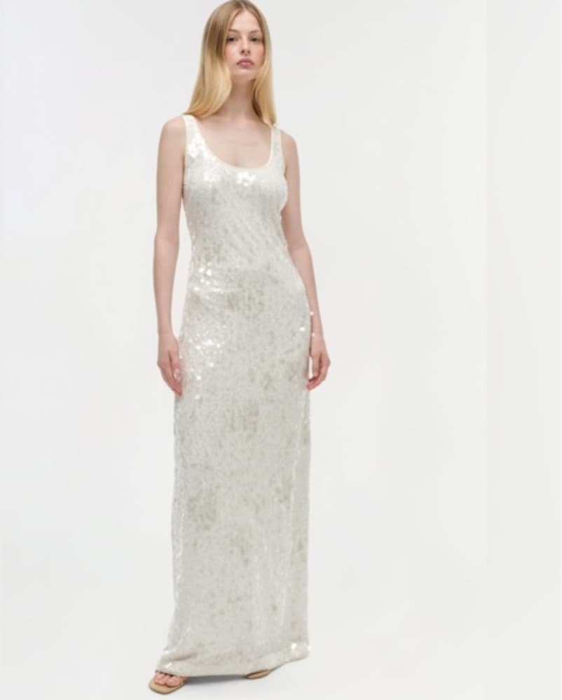 Sparkling Sequin Maxi Gown - Image 2