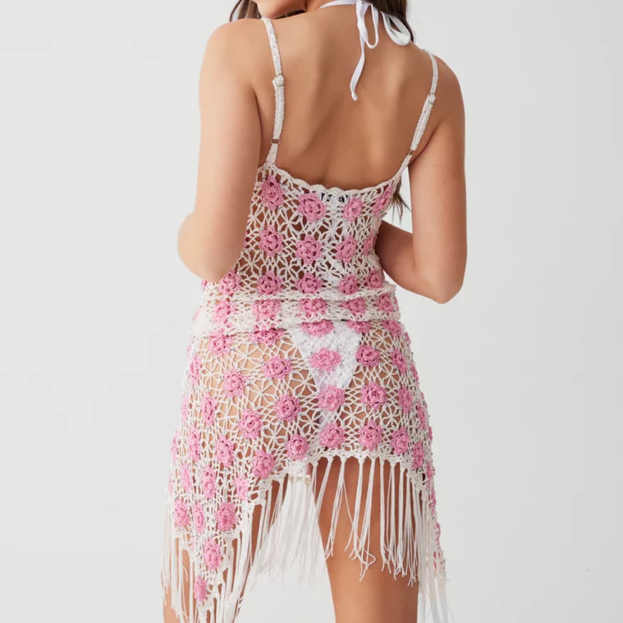 Frankies Bikinis Cover Up Crochet Set - Image 1