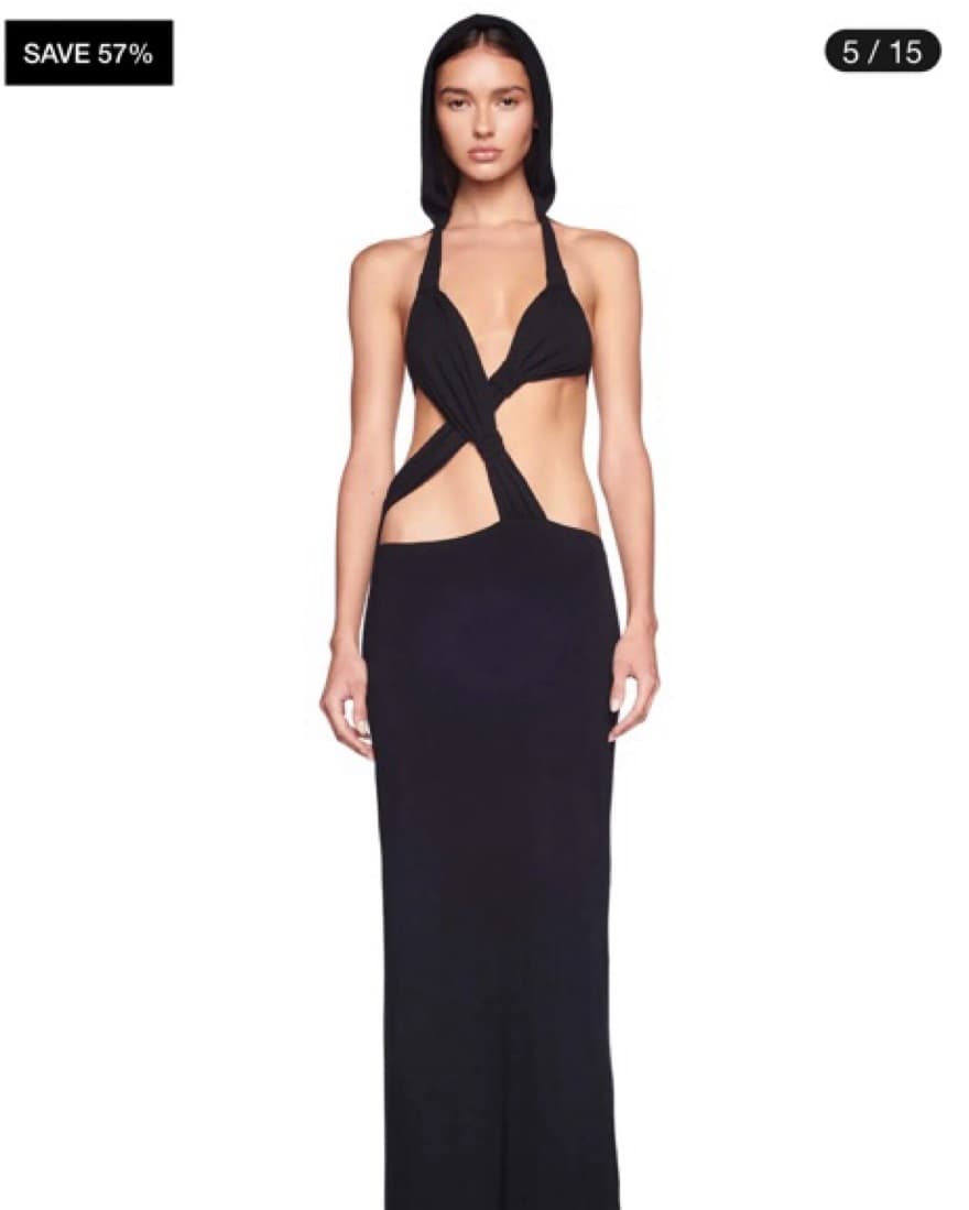 Black Maxi Dress - Image 3