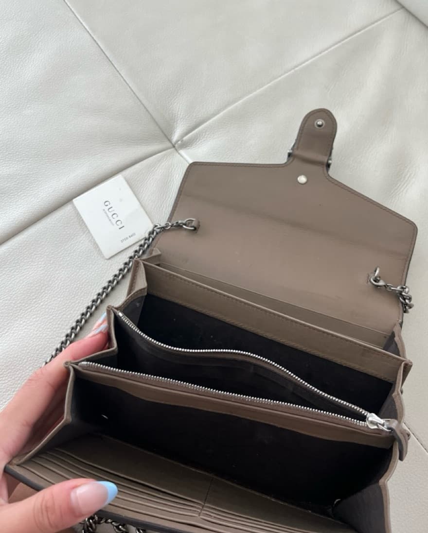 Gucci Dyonisus GG Supreme Chain Wallet - Image 5