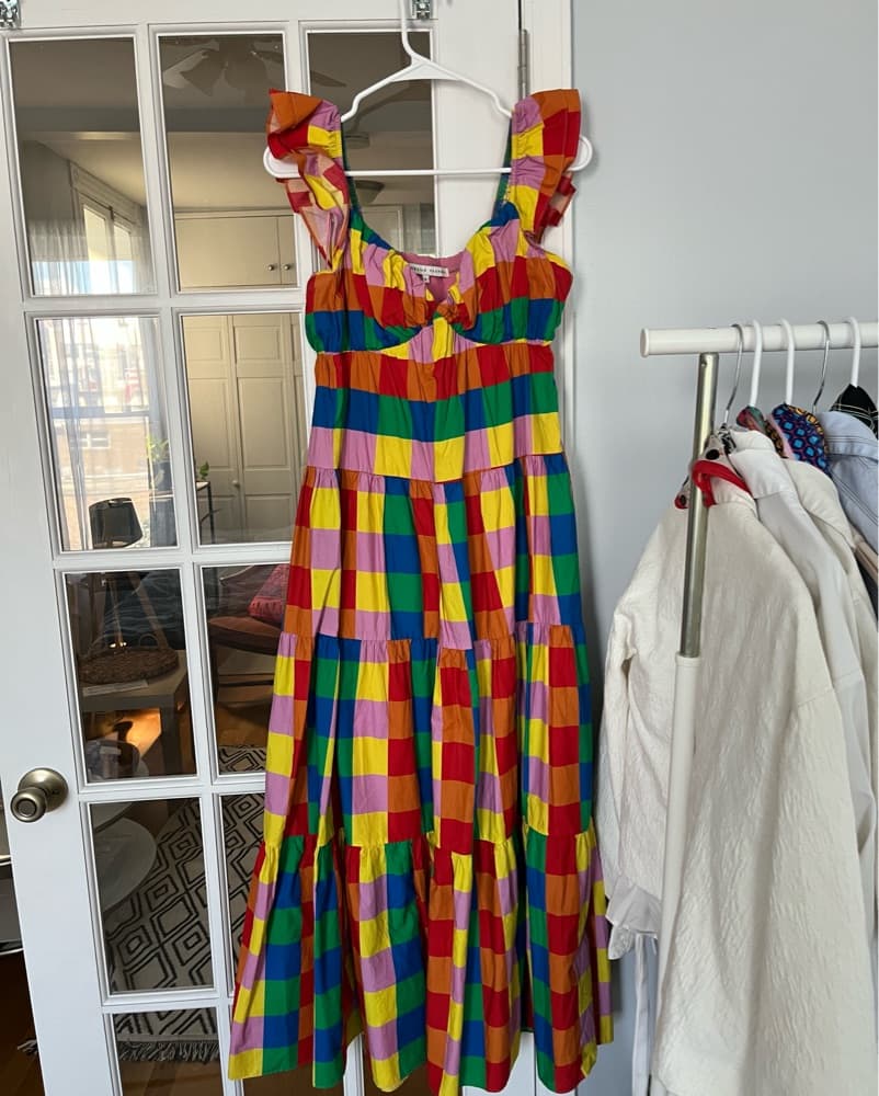 Colorful Maxi Spring Summer Dress - Image 3