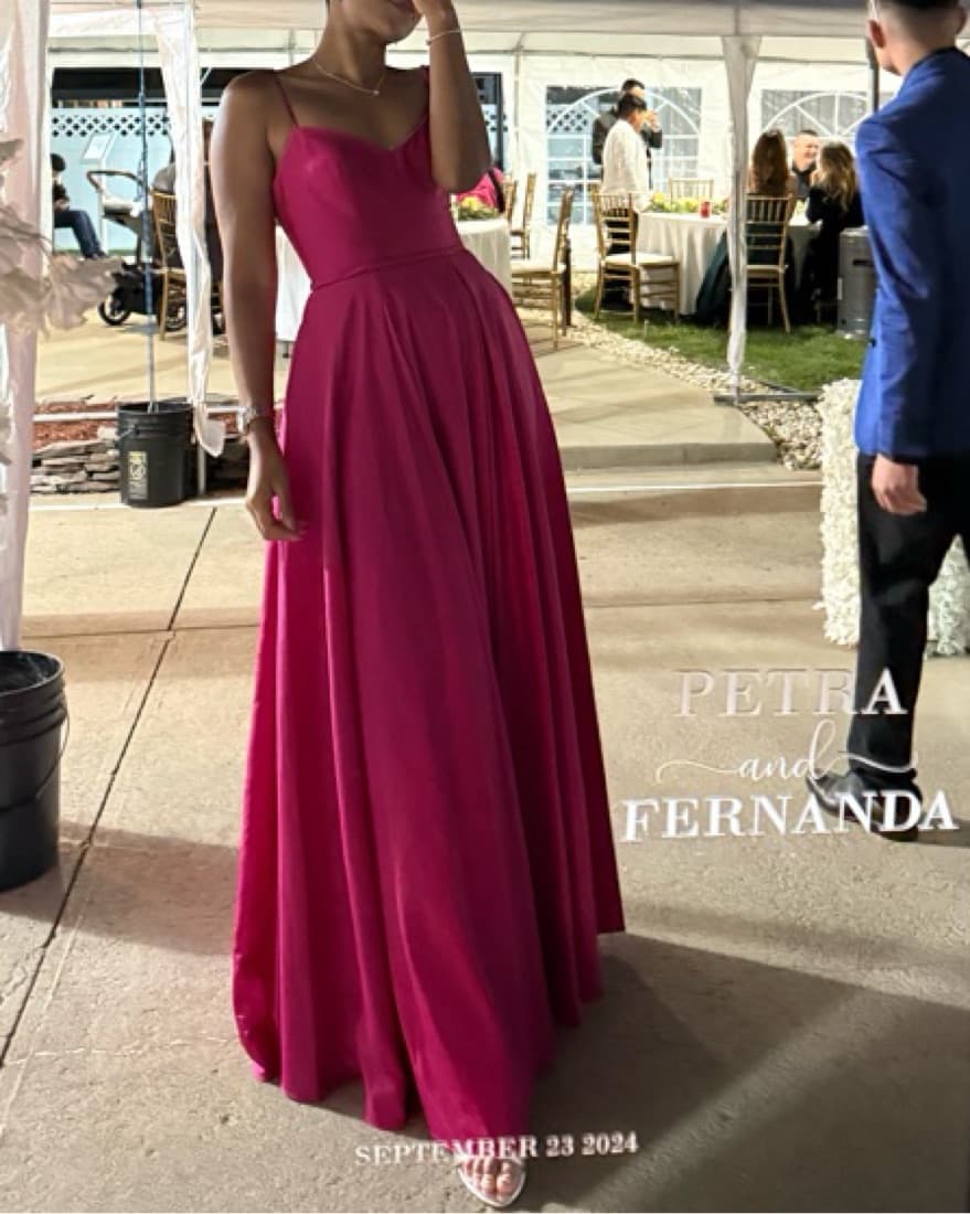 Fucsia René Ruiz Dress - Image 3