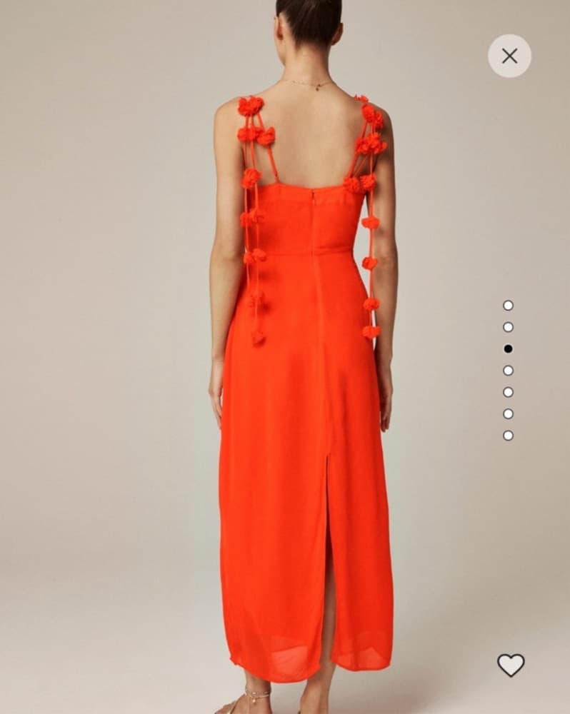 Rosette Strap Dress - Image 2