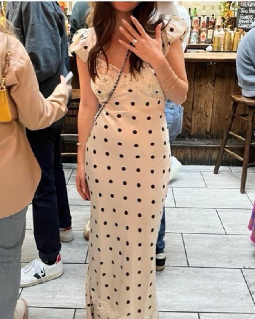 BUTTERFLY BABE MIDI DRESS IN TEA COMBO - Image 2