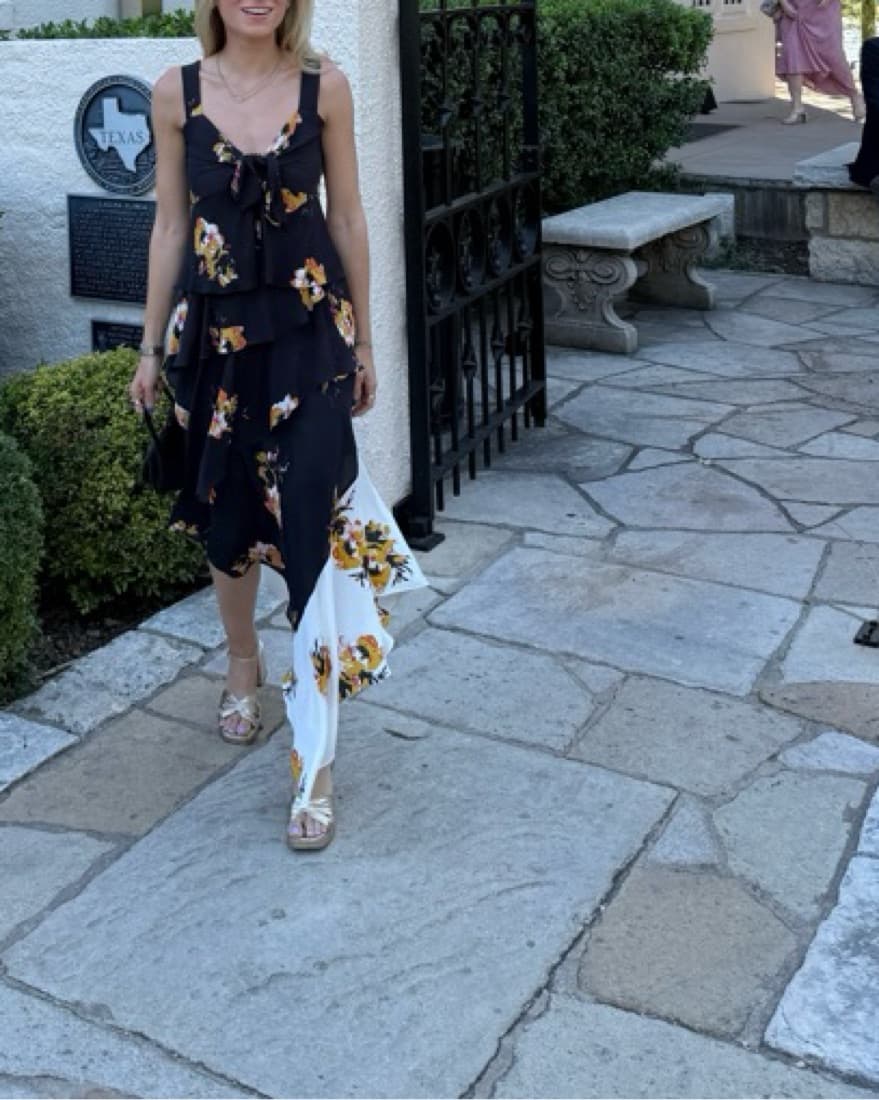 ALC Floral Dress - Image 1