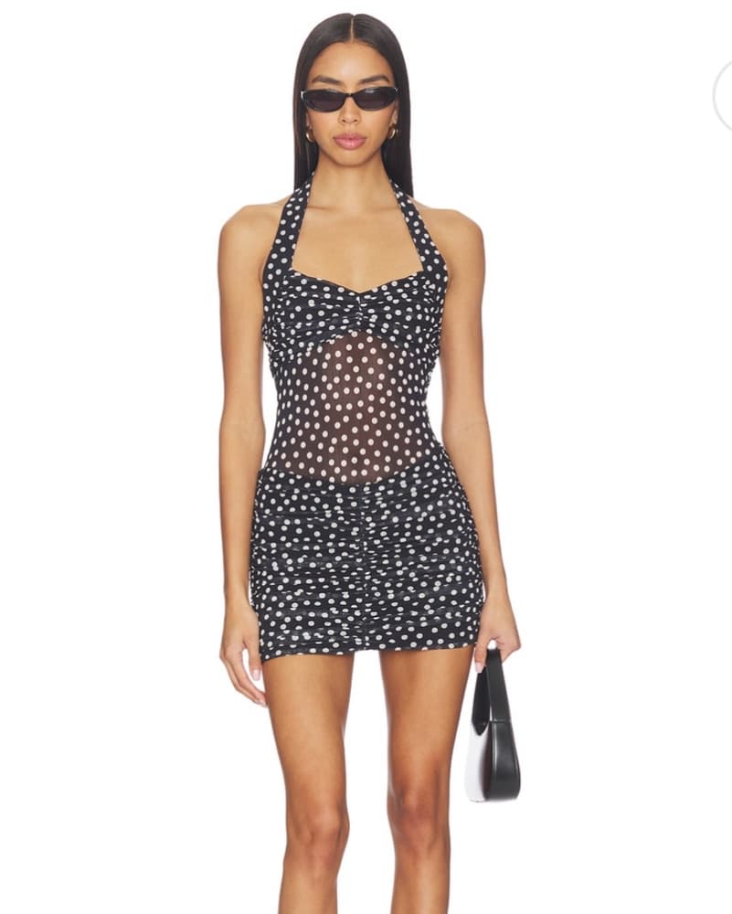Lovers & Friends Mini Dress Polka Dot - Image 1