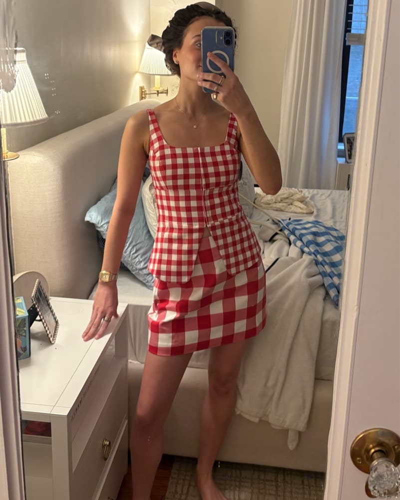 Hill House Gingham Set (Hallie Skirt) - Image 5