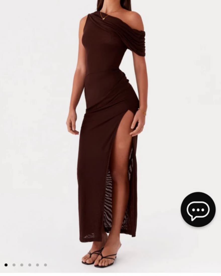 Peppermayo One-Shoulder Maxi Dress - Image 1