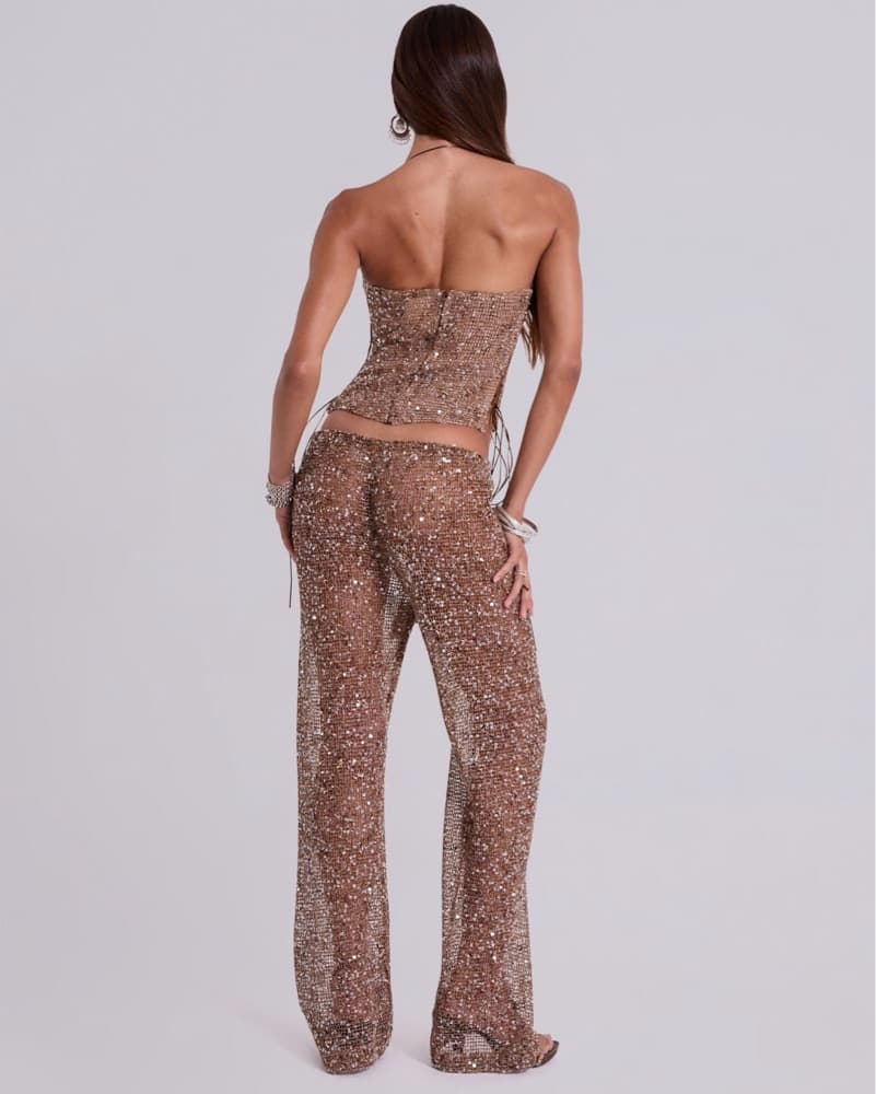 Jaded London Sequin Knit Deva Set - Image 3