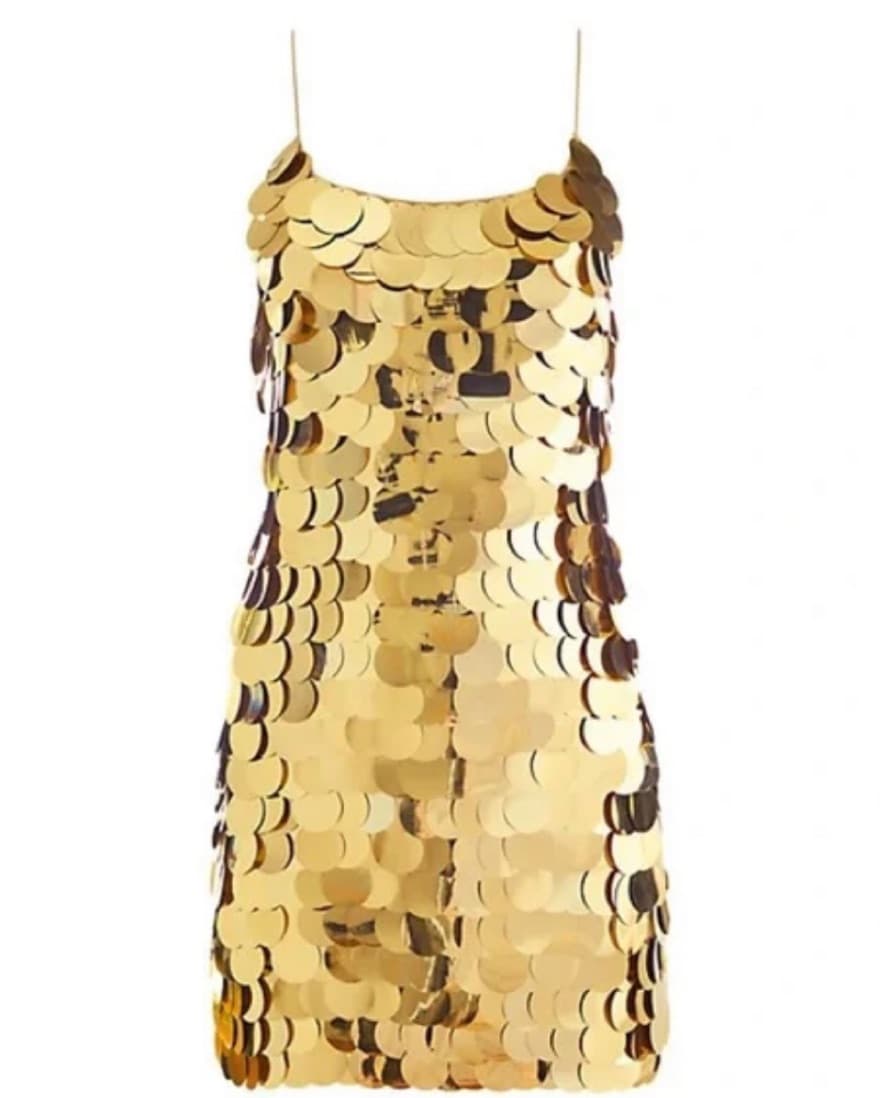 Alice + Olivia Gold Sequin Dress NWT - Image 1