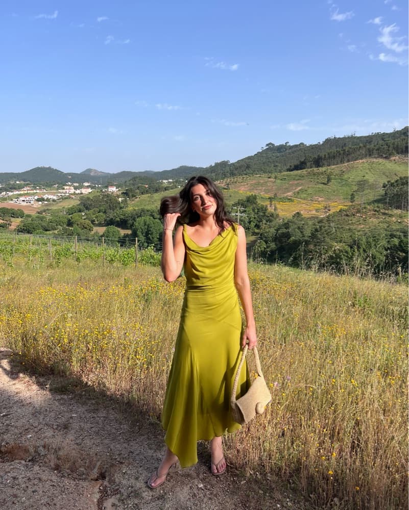  Banana Republic Twist-Shoulder Dress  - Image 1