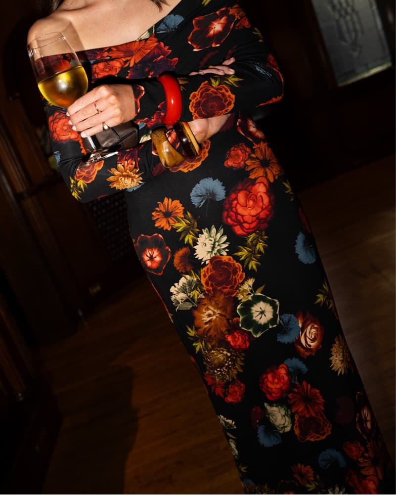 Cara Cara Floral Off-Shoulder Maxi Dress - Image 1