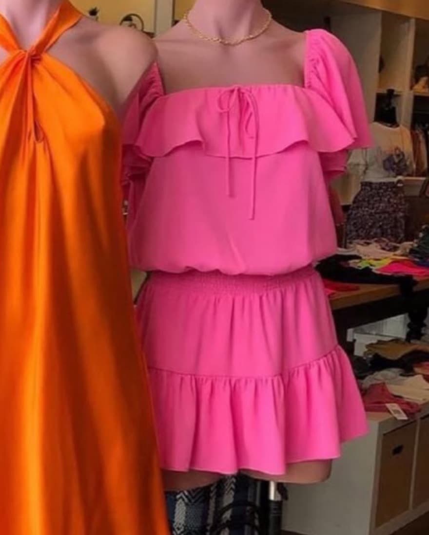 Amanda Uprichard Pink Romper - Image 1