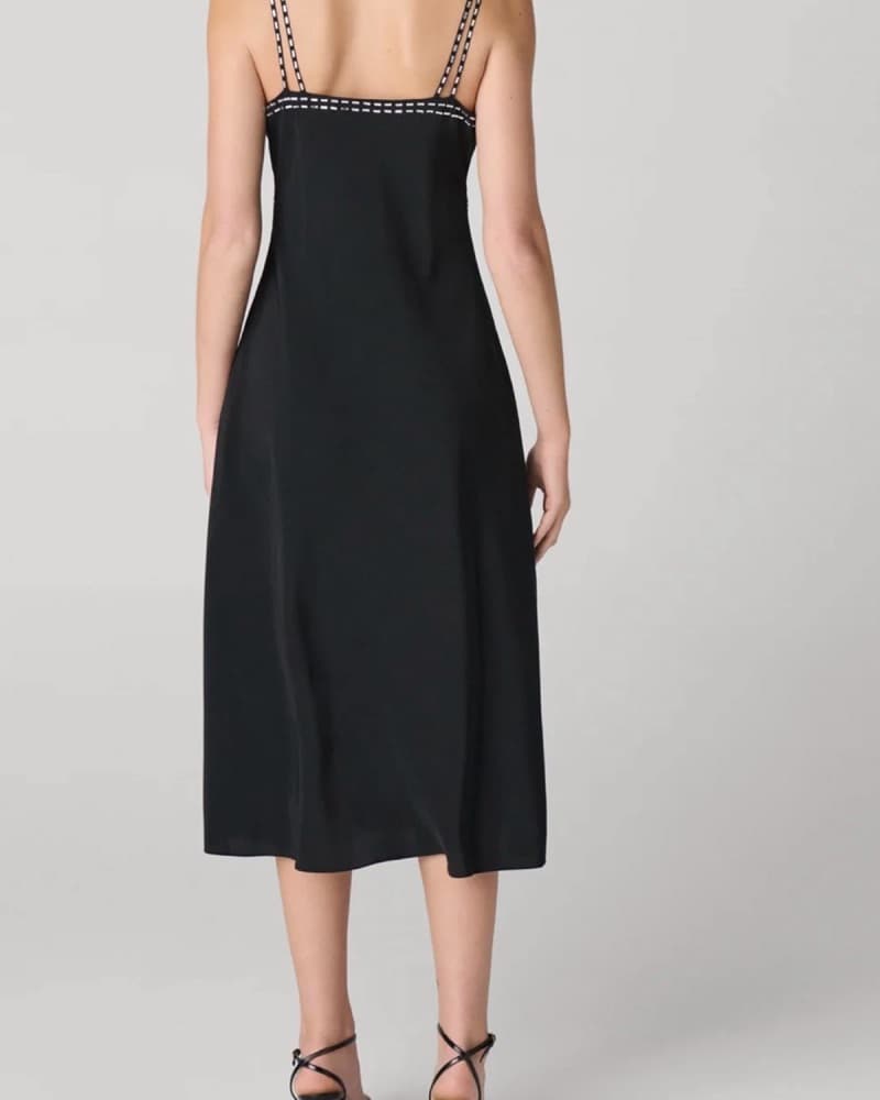 DVF Black Cocktail Dress - Image 2