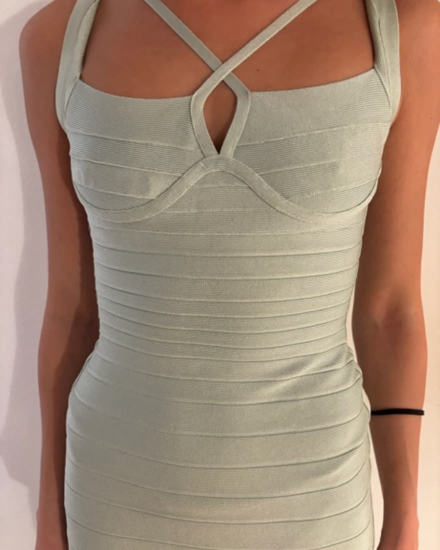 Midi Herve Leger Dress - Image 2