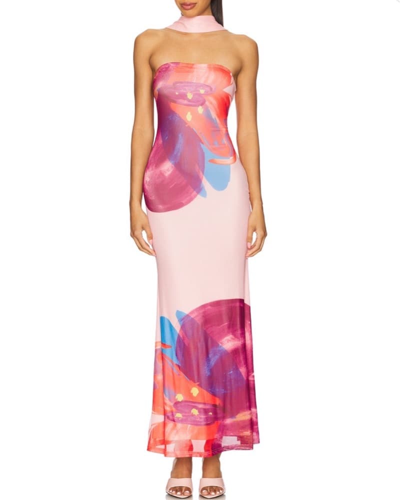 Antari Maxi Dress In Floral  - Image 1