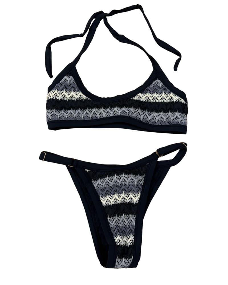 Knit Swim And Cover-Up Set  - Image 3