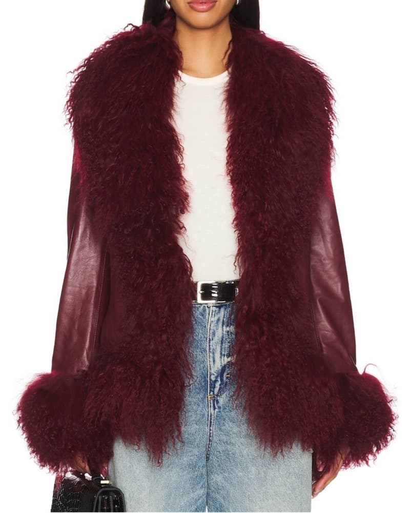 Susanna Chow Leather Coat  - Image 1