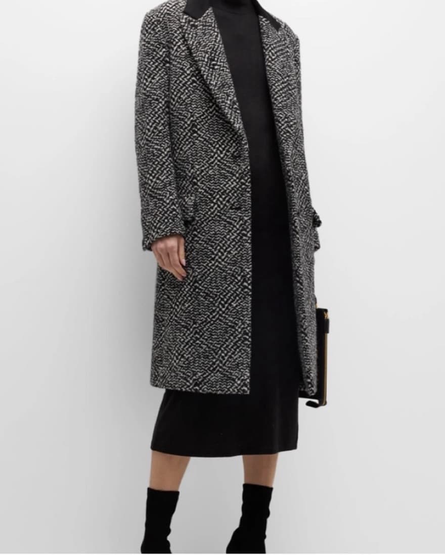 Houndstooth overcoat  - Image 1