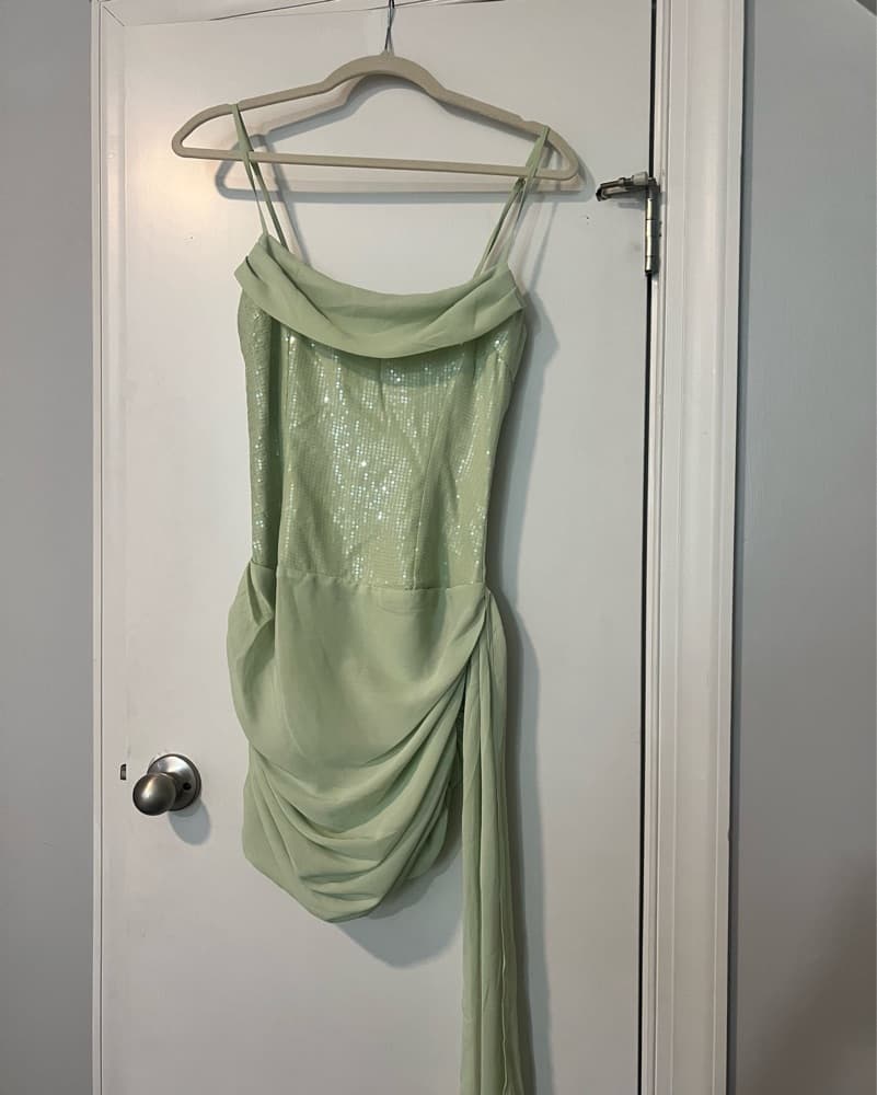 Runaway The Label Key Lime Mini Dress  - Image 3