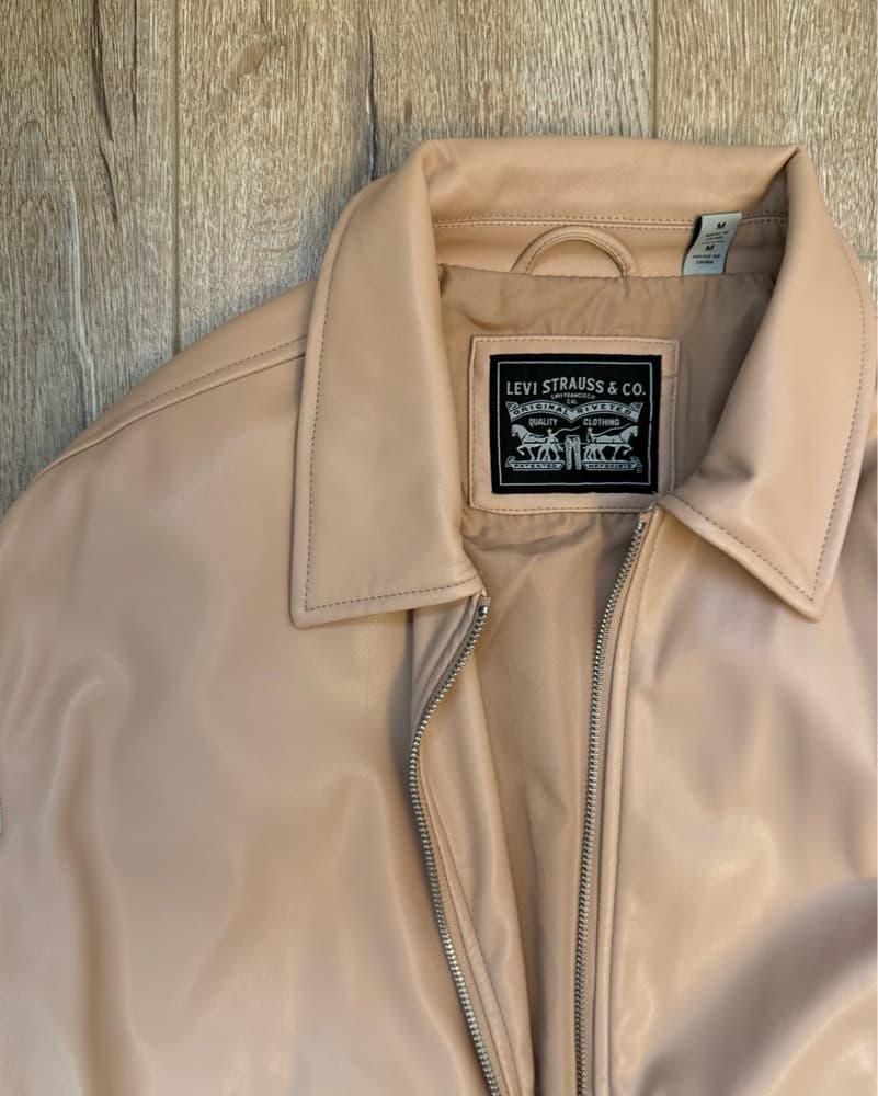 Levi’s Women’s Faux Leather Bomber - Image 4
