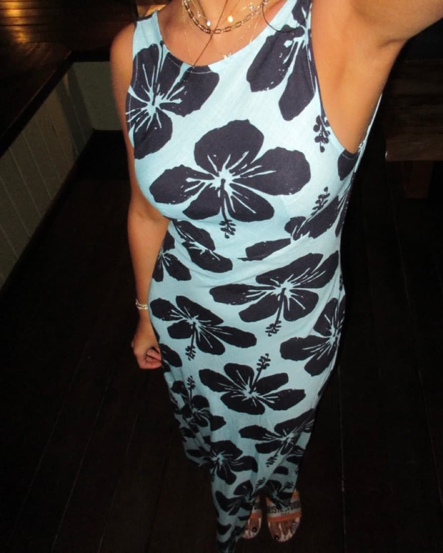 Vrg Girl Tropical Dress - Image 1