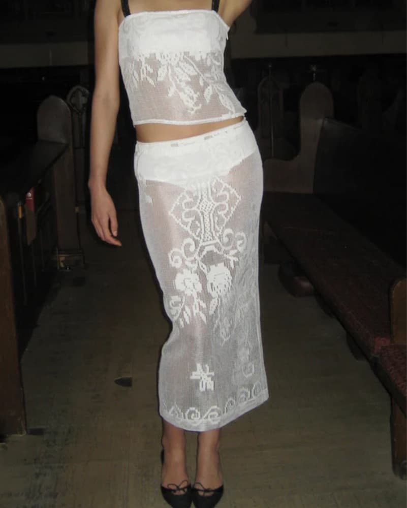 With Jean Saint Midi Skirt  - Image 2