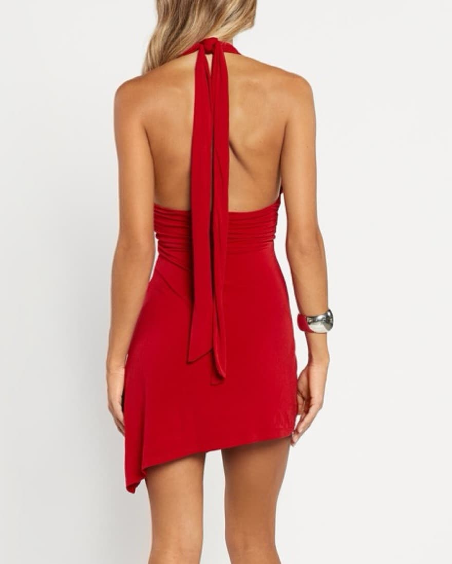 Red Tiger Mist Luna Dress - Image 2
