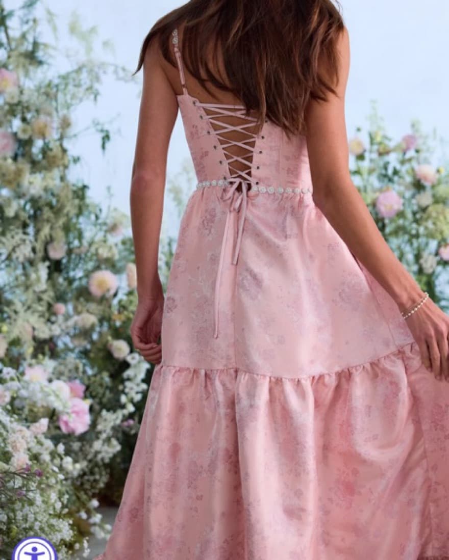 V. Chapman - Lucetta Dress Light Pink - Image 3