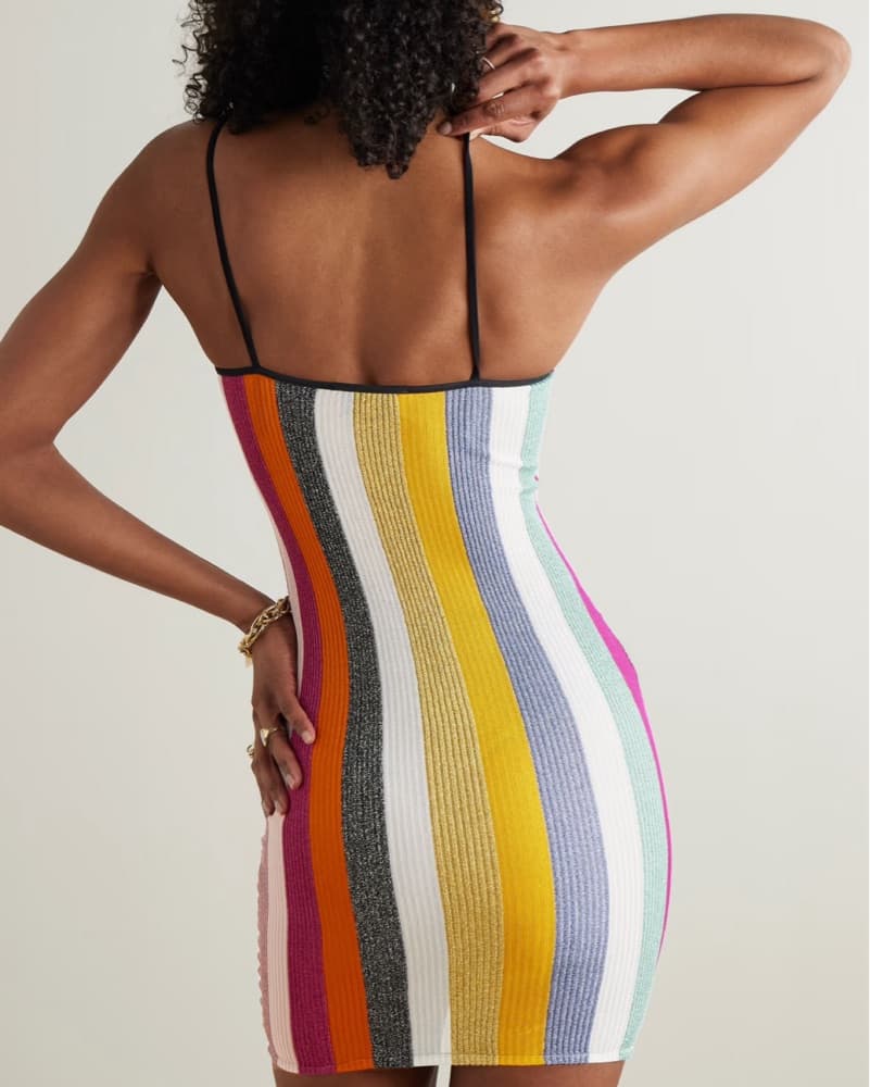 Striped Crochet Mini - Image 3
