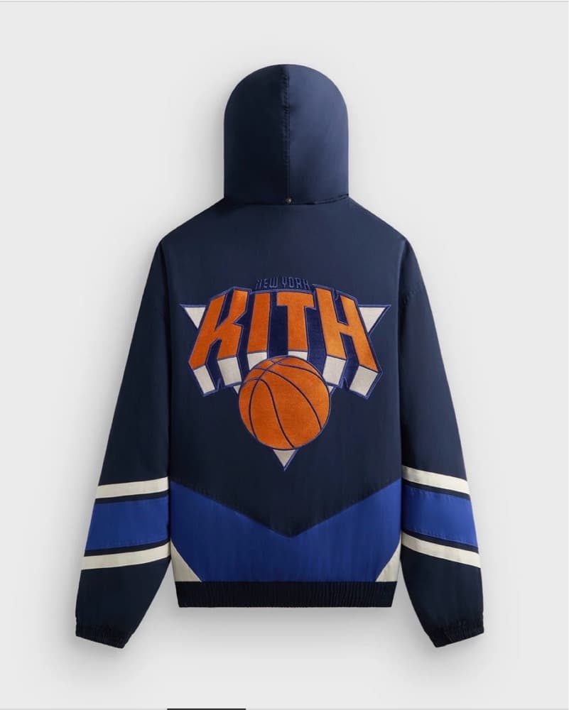 Knicks X Kith Bomber With Hoodie  - Image 2