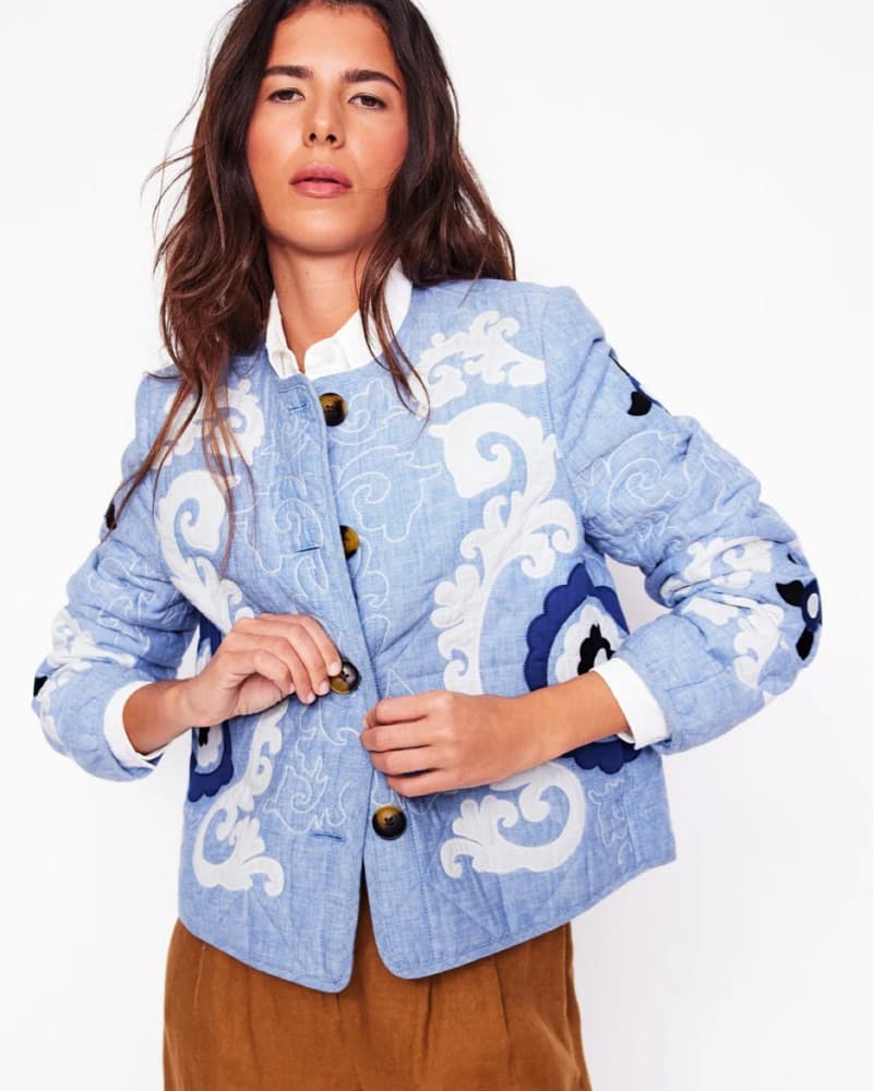 Chelsea Embroidered Jacket by Boden  - Image 6