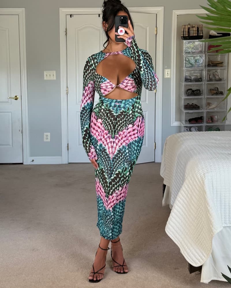 Kiera Midi Dress AFRM - Image 3