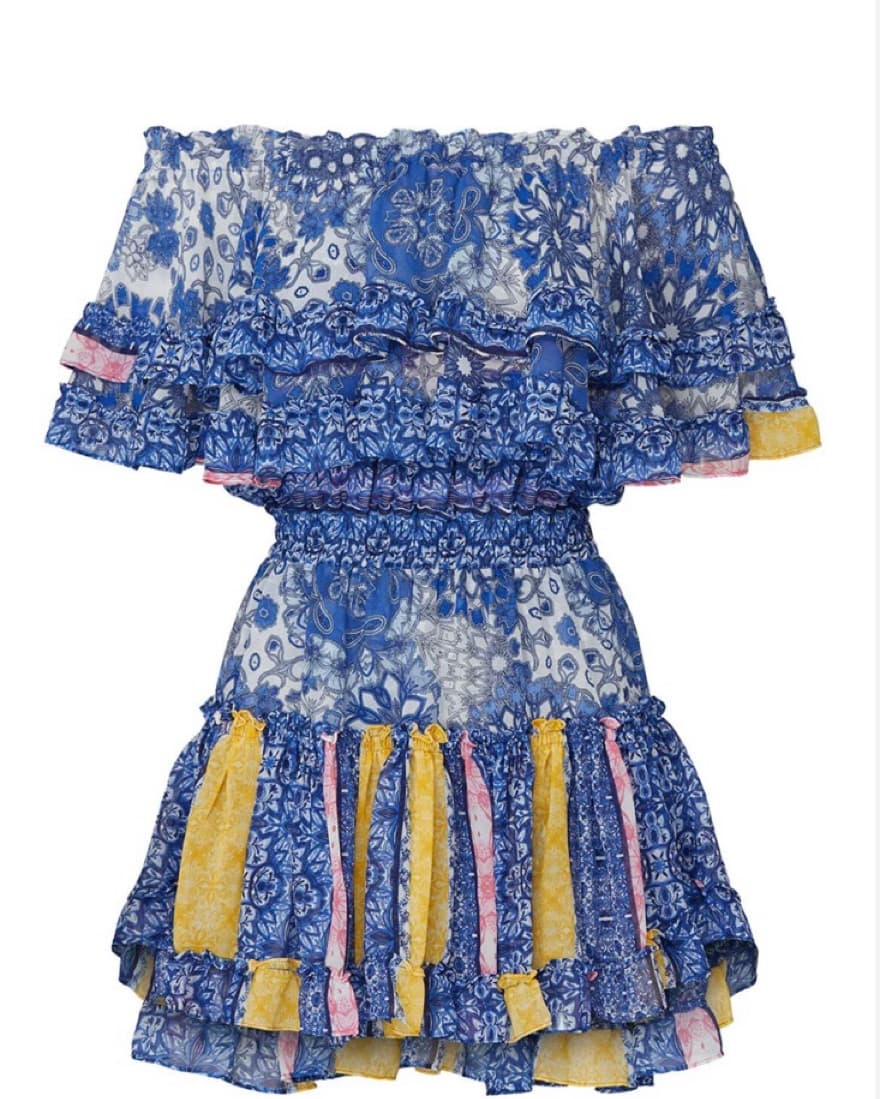 MISA Off The Shoulder Dress - Image 1