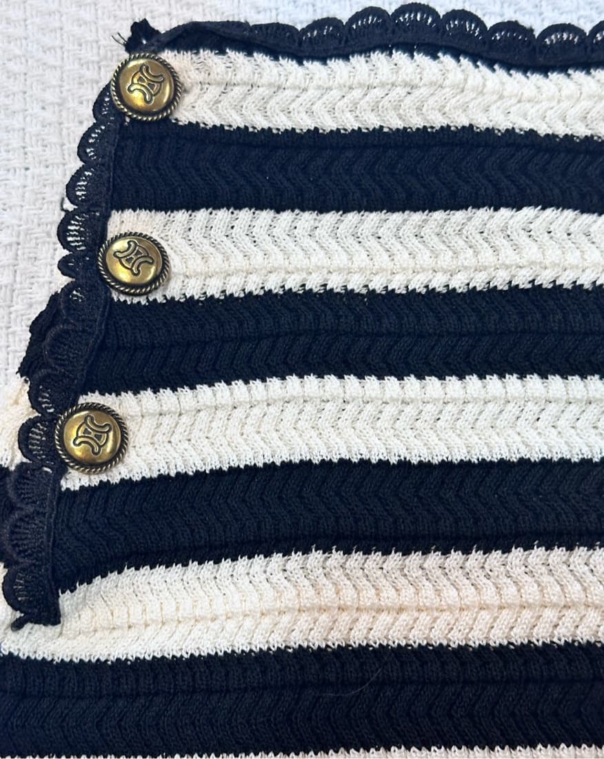 2 Piece Striped Celine Set  - Image 2