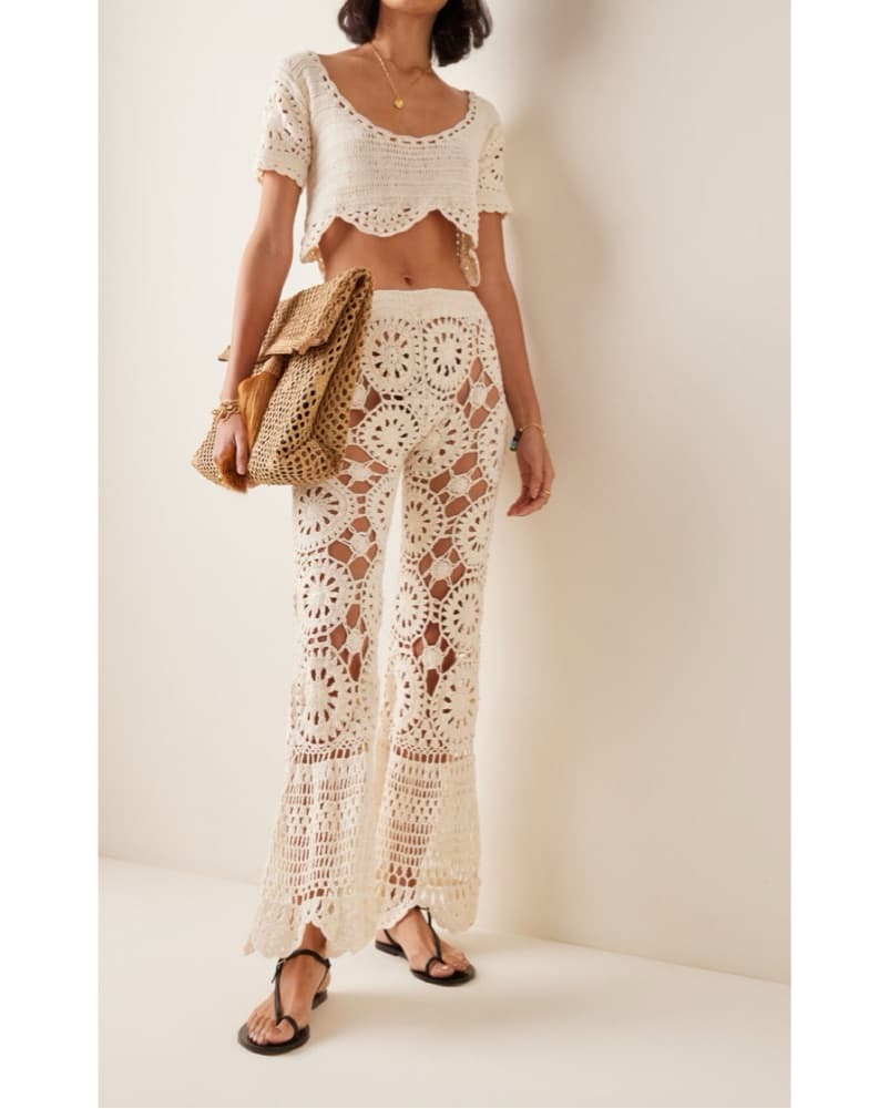 Crochet Top & Bottom Matching Set - Image 1