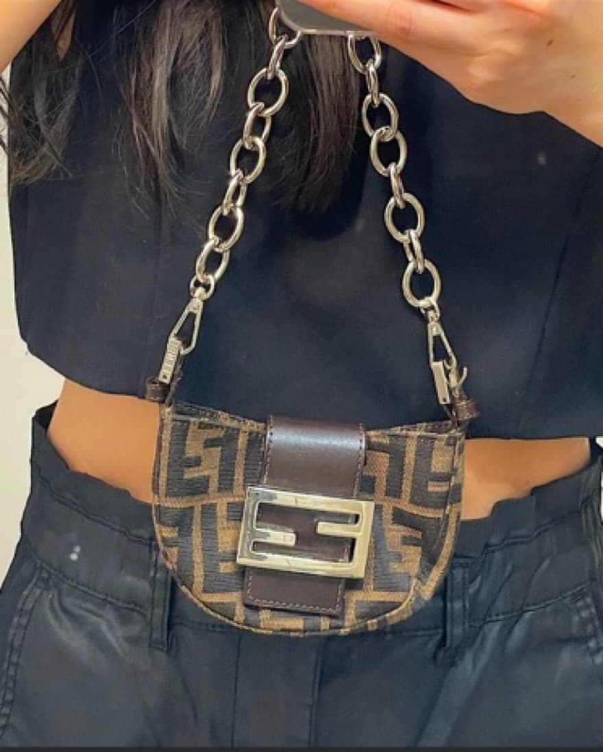 Fendi Micro Croissant Bag - Image 2