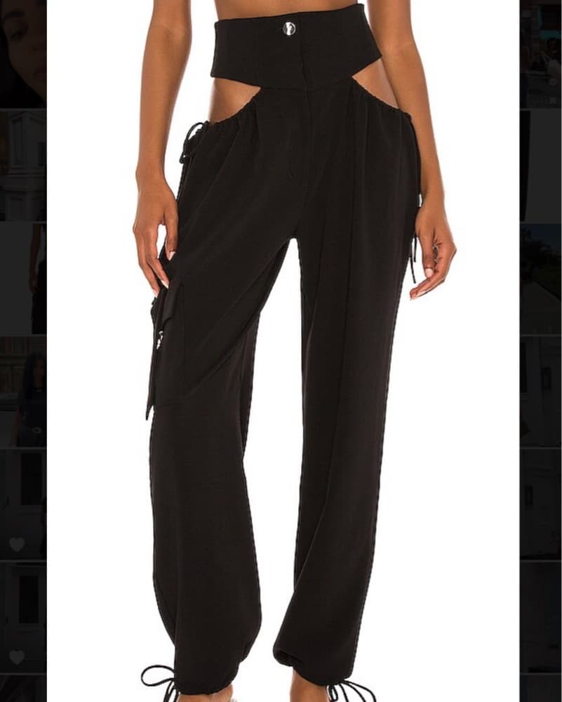 H:OURS Suki Cutout Jogger - Image 3