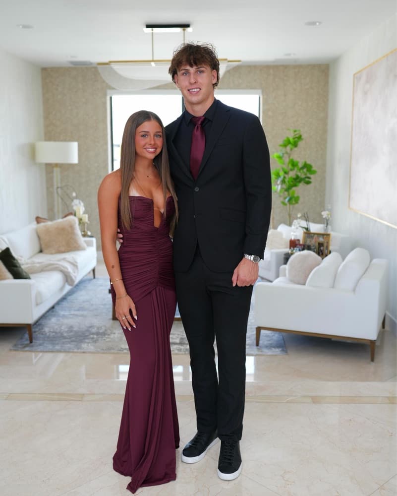 Burgundy maxi dress - Image 5