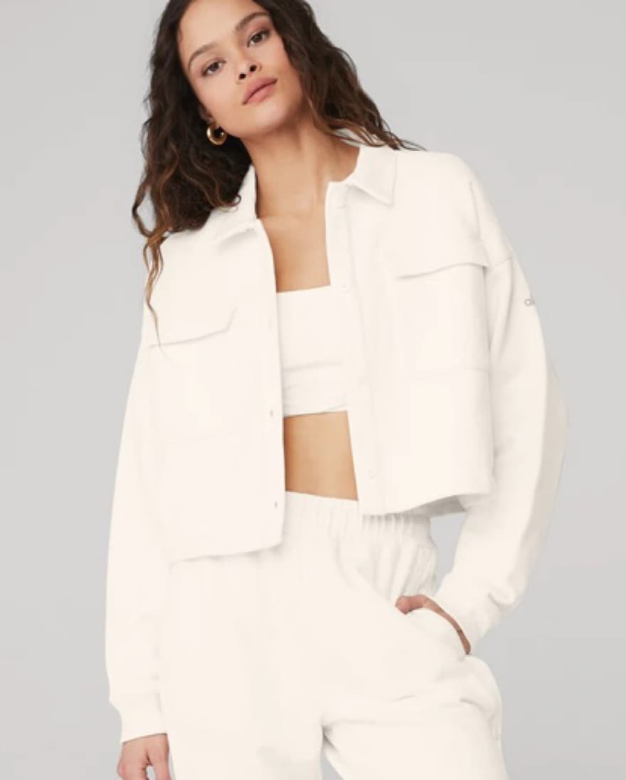 Alo Renown Cropped Pullover - Image 1